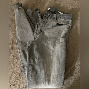 Jessica Simpson gray high rise skinny jeans